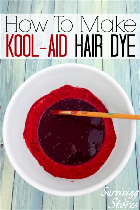 How To Dye Hair With Kool Aid Surviving The Stores