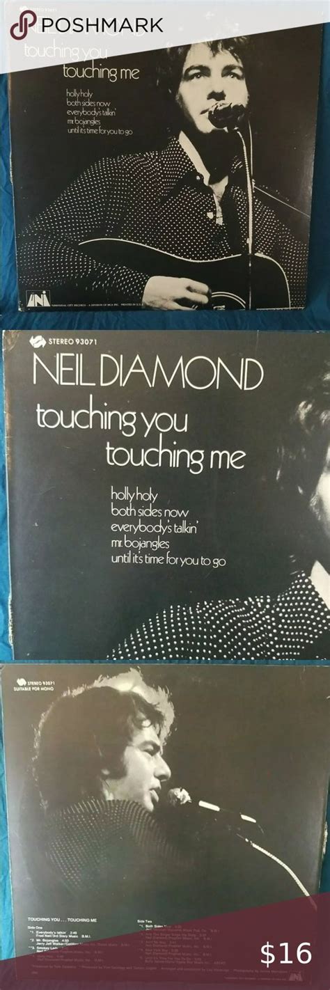 Neil Diamond Touching You Touching Me Original Vinyl Lp