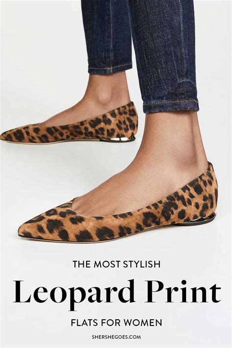 Buy Leopard Print Womens Flats In Stock