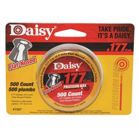 Daisy Cal Precisionmax Flat Pellets Tin