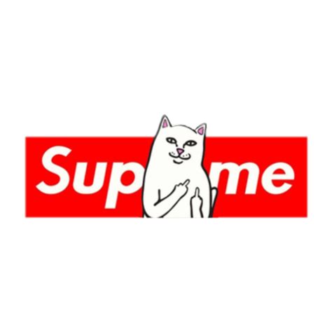 Freetoedit Supreme Cat Redlipstick Sticker By Lucky4599