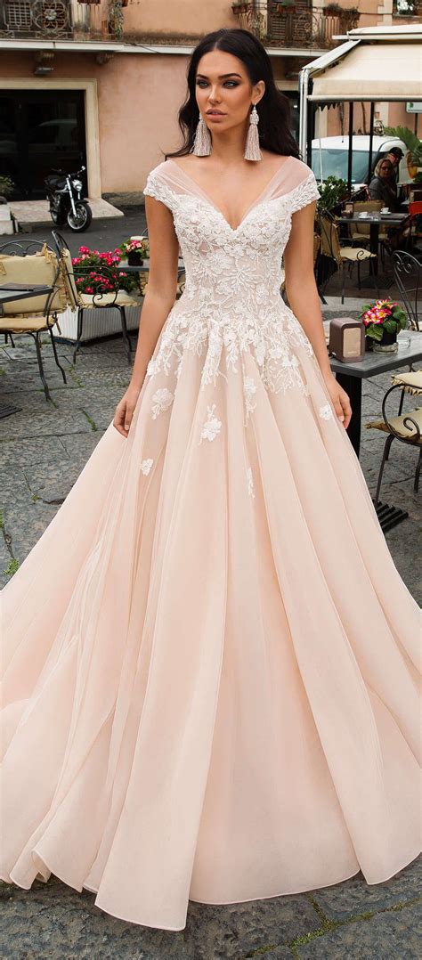 Light Pink Wedding Dresses A Joyful Choice For Brides Fashionblog