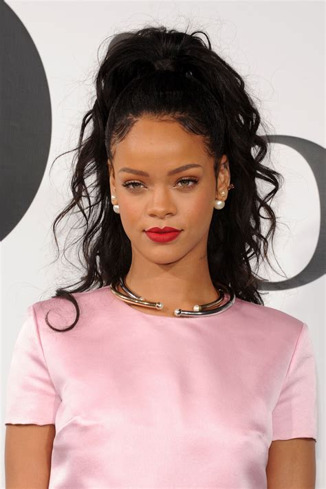 Hair Trend How Rihanna Has Updated The Ponytail Glamour