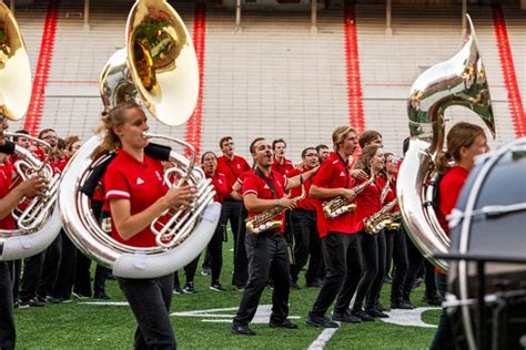 Cornhusker Marching Band Makes Debut Sept 16 Hixson Lied College Of