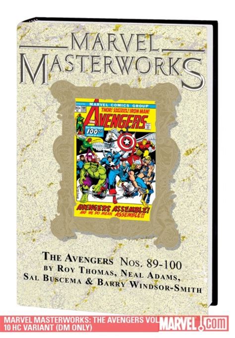 Marvel Masterworks The Avengers Vol 10 Direct Market Only Variant