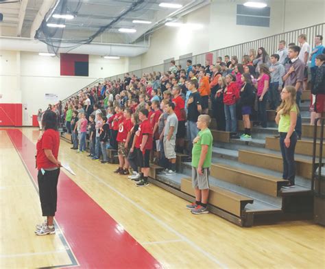 Eastern Middle School Promotes Patriotism The Ripley Bee