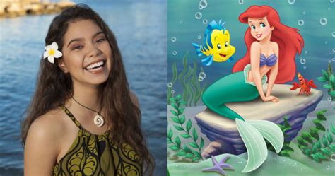 Aulii Cravalho Of Moana To Become Ariel In The Little Mermaid Live Tv Musical When In Manila