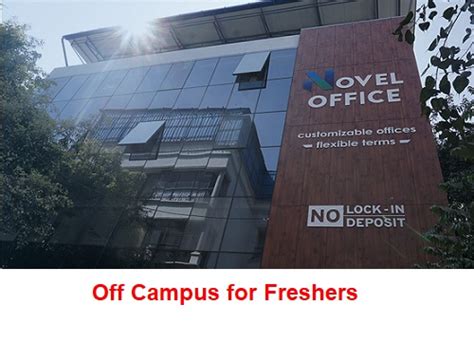 You must however, try hard to build your image through your resume as a person with intense managerial abilities. Novel Office Off Campus for Freshers as Software Engineer ...