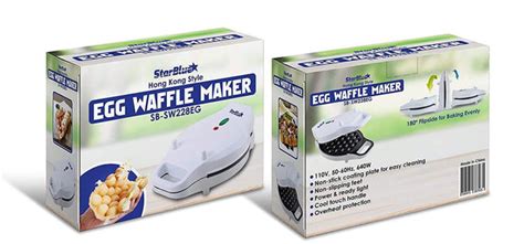 Hong Kong Egg Waffle Maker With Bonus Recipe E Book By Starblue