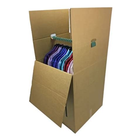 Larger Wardrobe Boxes Bundle Of 3 24x24x40 Moving Kit