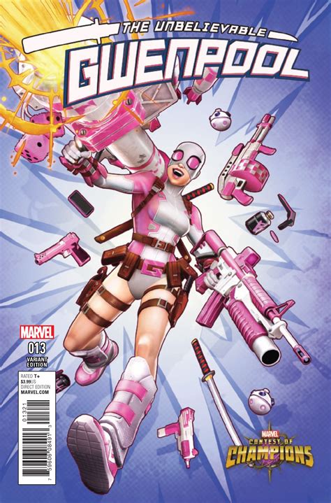 Gwenpool 13 Game Cover Fresh Comics
