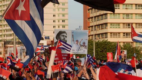 Cuban Government Holds Mass Rally In Havana After Protests