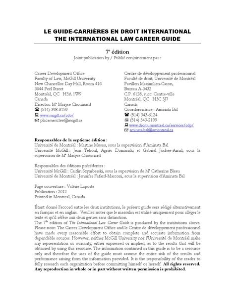 Le master de droit propose plusieurs spécialités : Lettre De Motivation Droit International