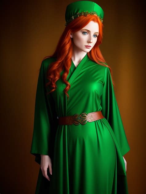Celtic Irish Redhead Goddess Brigid Opendream