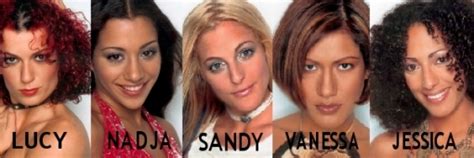 Originally a quintet, consisting of band members nadja benaissa, lucy diakovska, sandy mölling, vanessa petruo, and jessica wahls. No Angels - The First German Popstars