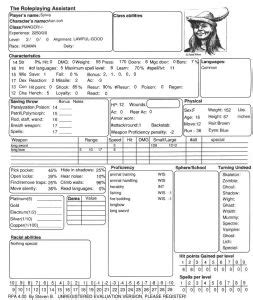 Age Of Rebellion Character Sheet Fillable Fillable Form 2023