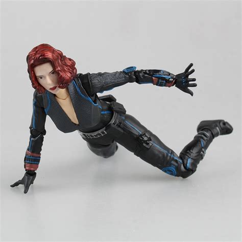 15cm Anime Movie The Avenger Black Widow Shf Action Figure Collectible