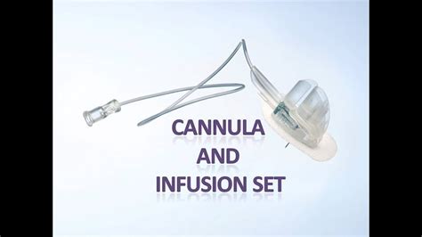 Cannula And Infusion Set Nursing Lecture Youtube