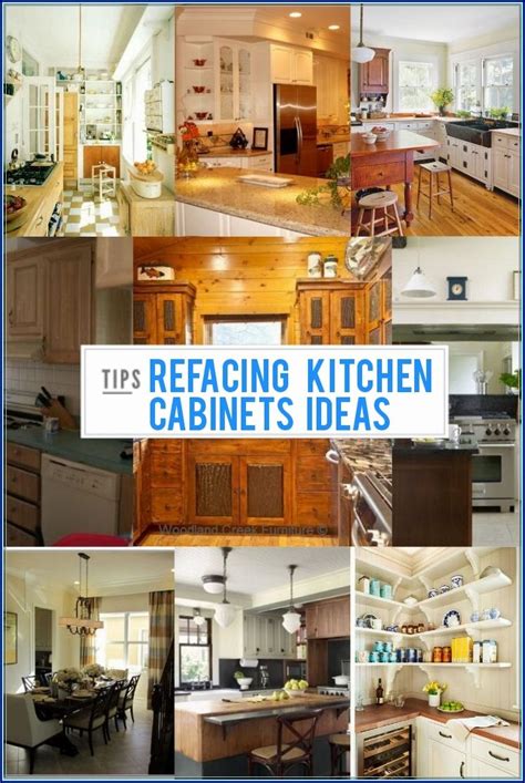 Perfect for kitchen and bathroom cabinet doors, it also works well on the back of bedroom doors and inside closets! Kitchen Cabinet Refacing Ideas | Refacing kitchen cabinets ...