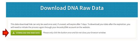DNA and Family Tree Research: How to download your Ancestry DNA data ...