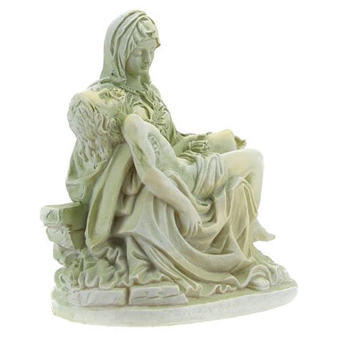 Figurka Pieta Watykańska Kolor Marmurowy żywica 9 Cm Sprzedaż