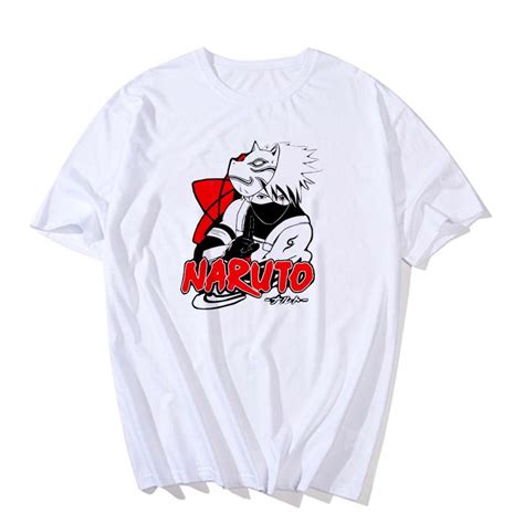 Kakashi Streetwear Shirt Naruto Merch