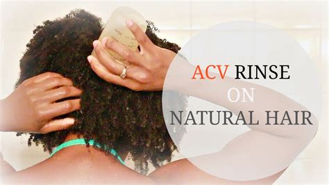 Natural Hair Recovery Acv Rinse Youtube