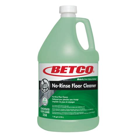 Betco Bioactive Solutions No Rinse Floor Cleaner Fresh Scent 128 Oz
