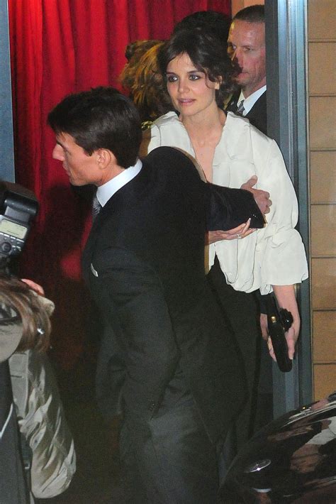 Photos Of Tom Cruise And Katie Holmes Leaving The German Premiere Of