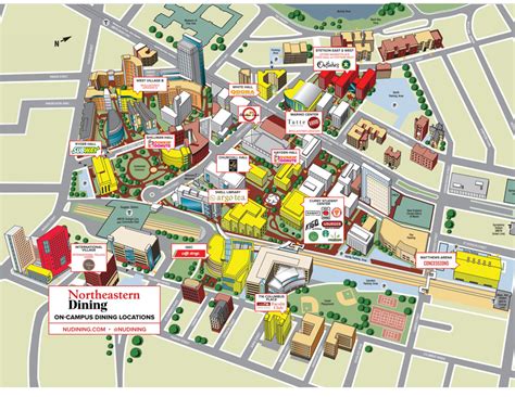 Map Of Northeastern University Living Room Design 2020