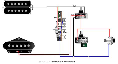 Humbuckers, single coils, teles, p90s, we've got them all making wiring easy! Telecaster Humbucker Bridge Wiring Diagram - Wiring Diagram