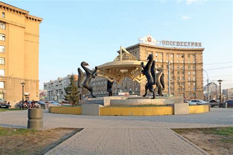 The City Centre Of Novosibirsk A Warm Summer Evening Editorial Image