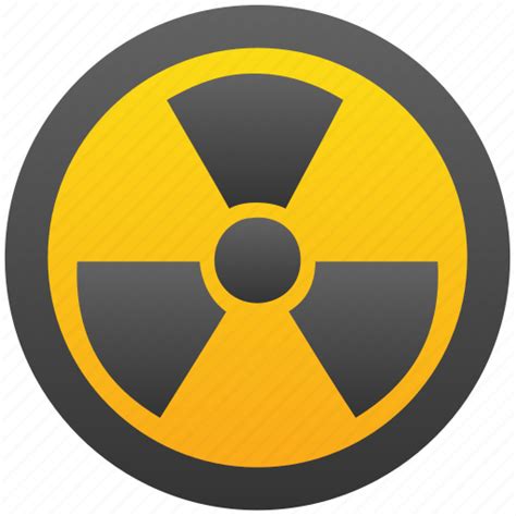 Atom Bomb Danger Explosion Nuclear Radiation Radioactive Icon
