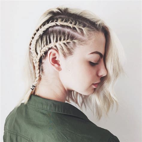 After you make a front french braid, you can pin it under your hair, bring it up to the high ponytail, or pin it next to the low bun, as featured below. 26 Stunning French Braids We Love!!