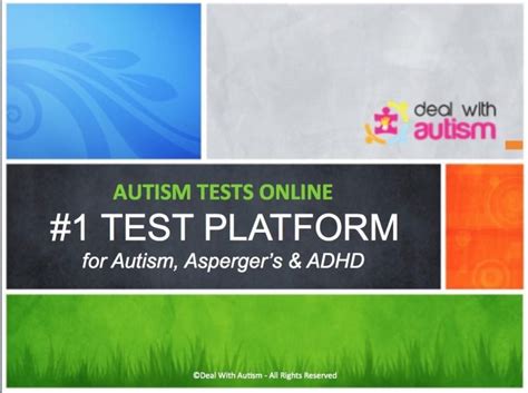 Online Aspergers Test For Adults In 15 Mins With Pdf Report