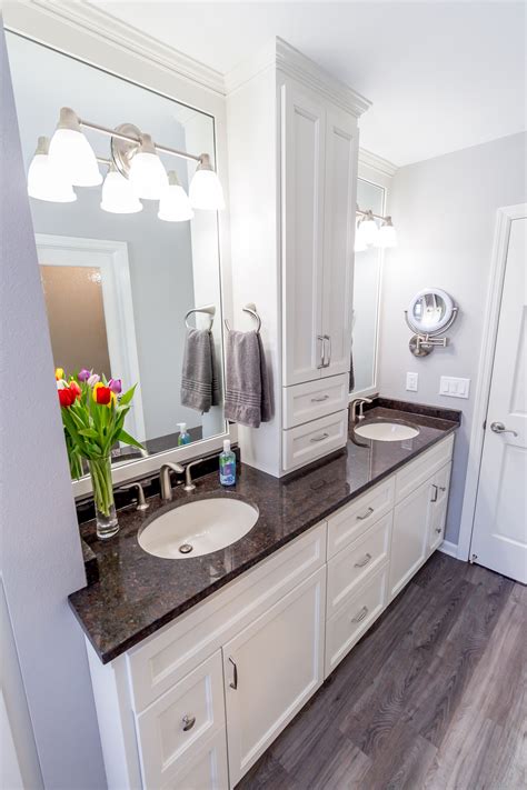 According to houzz, three out of four homeowners (77%) install new mirrors during a master bathroom renovation, and most are now choosing lighted models. Master Bathroom Remodel & Guest Bathroom Updates - Badger ...