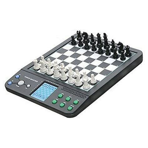 Voice Master 8 Electronic Board Games Chess Checkers Reversi