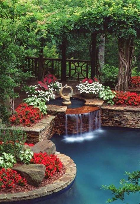 Fabulous Romantic Backyard Garden Ideas Beautiful Backyards Backyard Ponds Backyard
