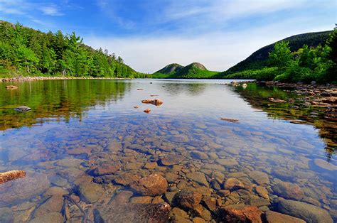 Jordan Pond And The Bubbles Photograph By T S Photo Art