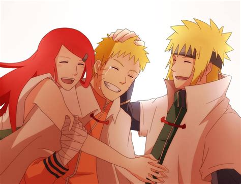 Naruto Y Sus Orgullosos Padres Kushina Y Minato Naruto Memes Naruto Anime Naruto Minato