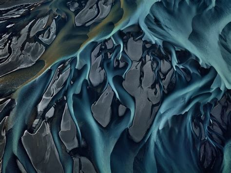 An Aerial Photograph Of The Thjors River In Iceland Photorator