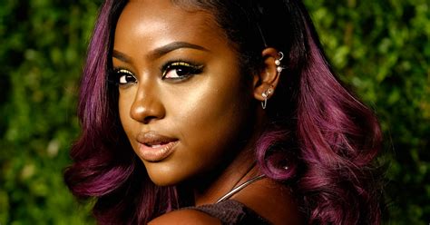 The Meaning Behind Justine Skye S Lifelong Commitment To Purple Hair