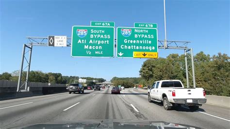 285 North Bypass From East To West I 285 Youtube