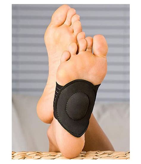 Jm 2pcs Achy Feet Cushioned Foot Arch Support Pain Absorber Relief