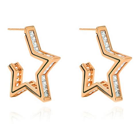 Star Shaped Earrings Zy