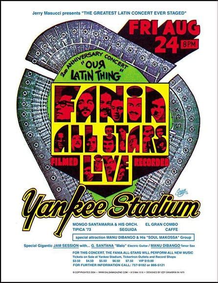 Genrenow Fania All Stars ‘latin Rock Soul Live At Yankee Stadium Aug