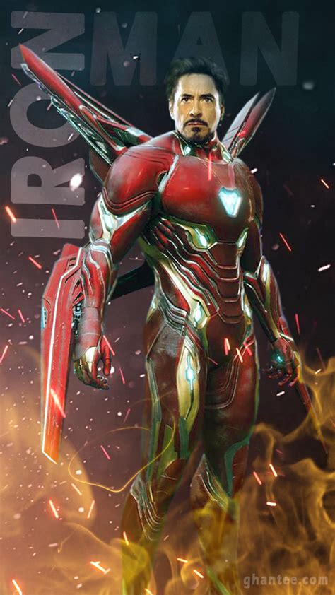 Iron Man Hd Mobile Wallpaper Ghantee