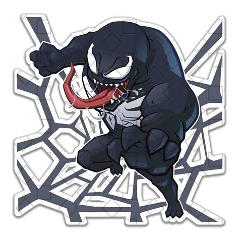 Venom Waterproof Marvel Vinyl Sticker Shopee Philippines