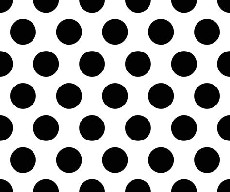 Black And White Polka Dot Pattern Abstract Background Vector 2916121