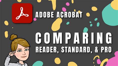 Adobe Acrobat Comparisons Reader Standard Pro And What Is A PDF YouTube